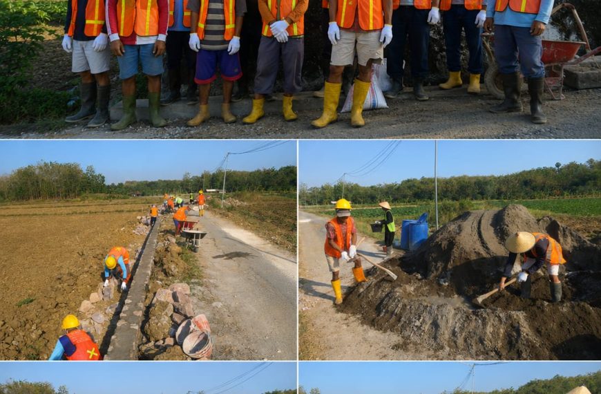 Gotong Royong Warga Warnai Pembangunan P3TGAI di Desa…